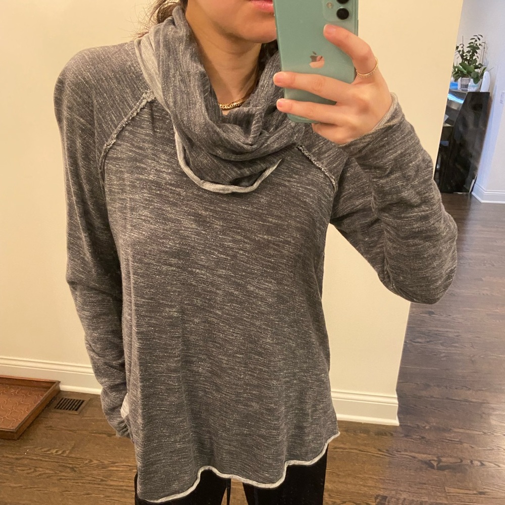 Free People Cocoon Cowl Pullover